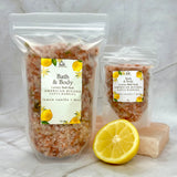 Himalayan Bath Soak Lemon Vanilla + Mint